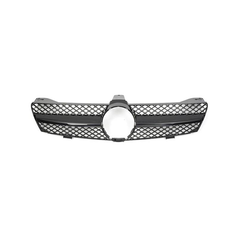 Auto Kühlergrill Front Kühlergrille Für Benz Für CLS-Klasse W219 2005-2008 CLS350 CLS550 CLS63 Für AMG Diamant Stil Stoßstange Grille Glänzend Schwarz Für GTR Stil Grille(A-Glossy Black) von MALTAY