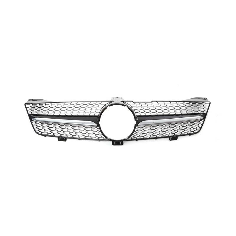 Auto Kühlergrill Front Kühlergrille Für Benz Für CLS-Klasse W219 2005-2008 CLS350 CLS550 CLS63 Für AMG Diamant Stil Stoßstange Grille Glänzend Schwarz Für GTR Stil Grille(Diamonds-Black) von MALTAY