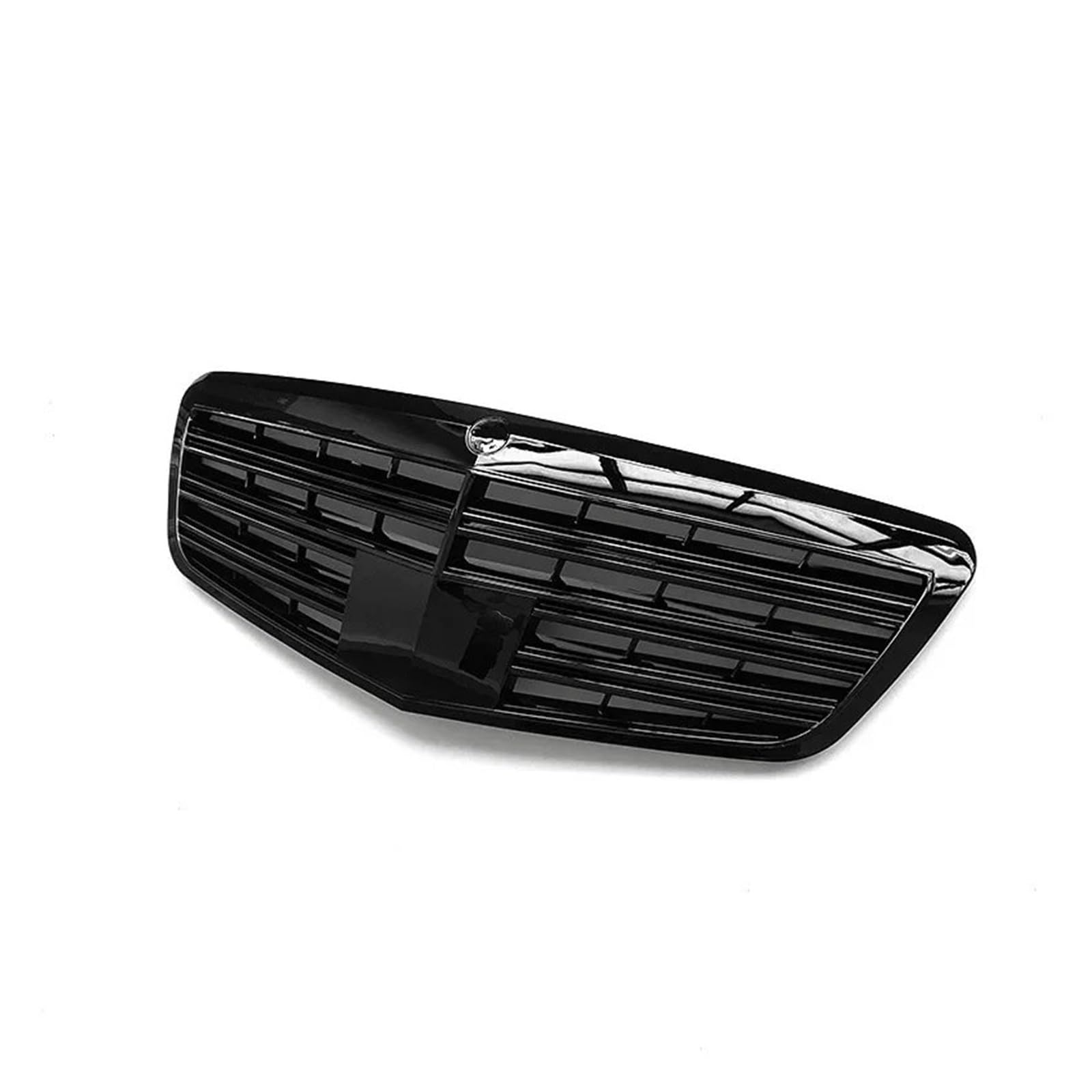 Auto Kühlergrill Front Kühlergrille Für Benz Für S-Klasse W221 S350 S400 S450 S500 S550 S600 S65 2009-2013 Kühlergrill Grill Tuning Zubehör Schutzfolie(Schwarz) von MALTAY