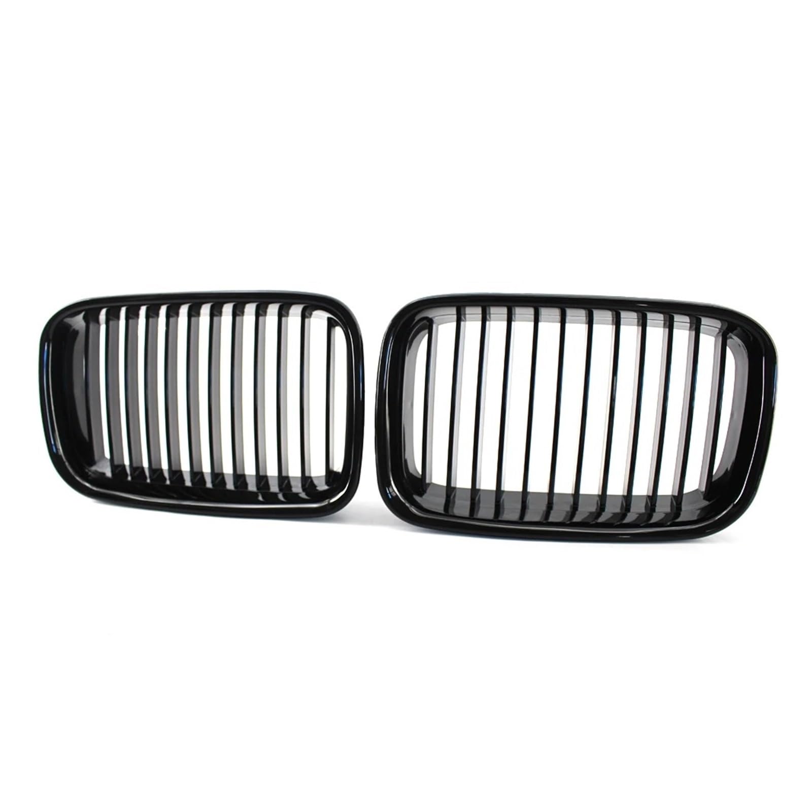 Auto Kühlergrill Front Kühlergrille Für E36 318i 323i 325i 320i 328i Für M3 1994 1995 1996 Schwarz Kühlergrill ABS Front Ersatz Haube Niere Grill(Gloss Black) von MALTAY