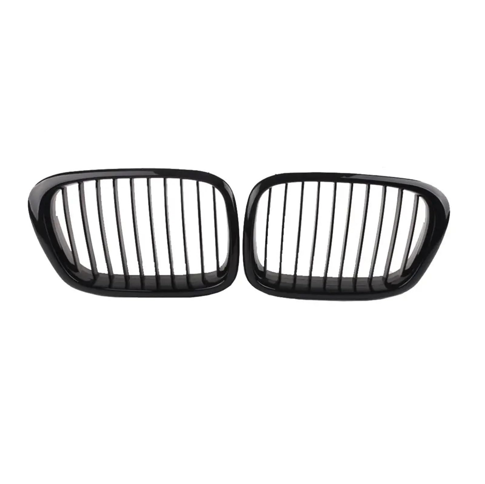 Auto Kühlergrill Front Kühlergrille Für E39 525 528 530 535 Für M5 1997 1998 1999 2000 2001 2002 2003 Vorne Mitte Matt Schwarz Breite Niere Haube Grille Grill(Gloss Black) von MALTAY