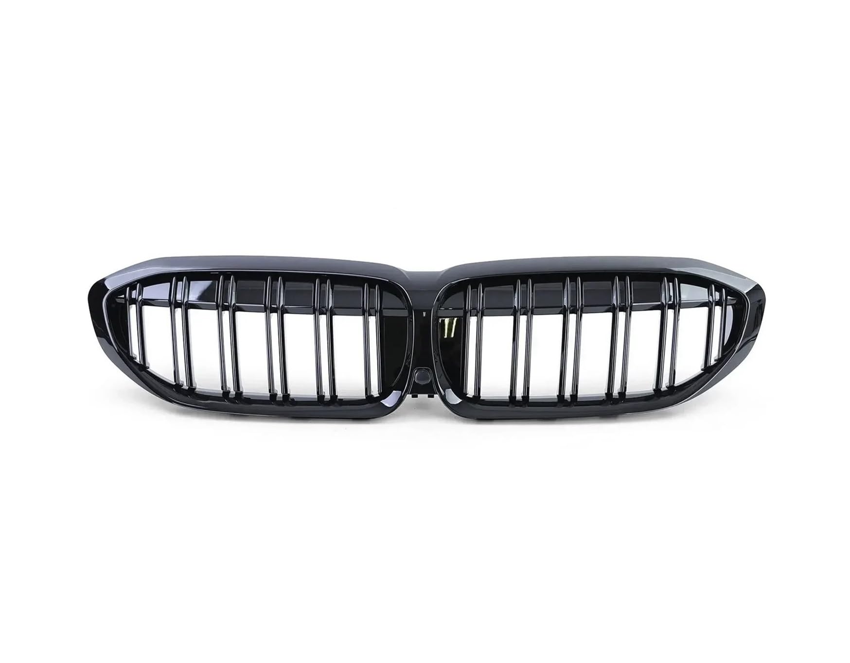 Auto Kühlergrill Front Kühlergrille Für G20 3er G20 G21 G28 2019 2020 2021 2022 Frontstoßstange Haube Nierengrill Renngitter Ersatz Black Diamond Meteor Style(2 Slat-Gloss Black) von MALTAY