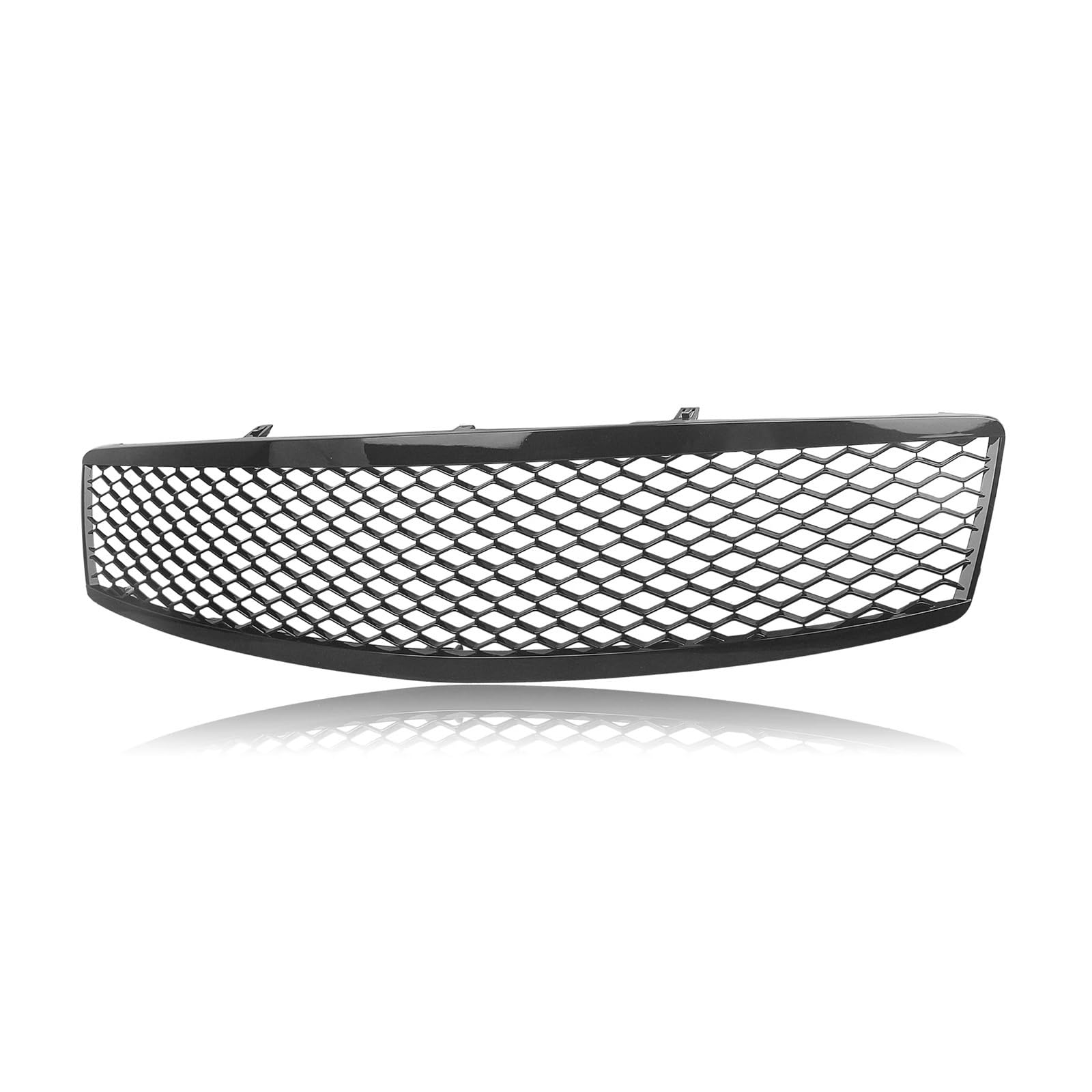 Auto Kühlergrill Front Kühlergrille Für Infiniti G35 G37 Limousine 4 Tür 2007 2008 2009 Frontgrill Matt/Glanz Schwarz Obere Stoßstange Haube Kühler Mesh Grid Racing Grills(Glossy Black) von MALTAY