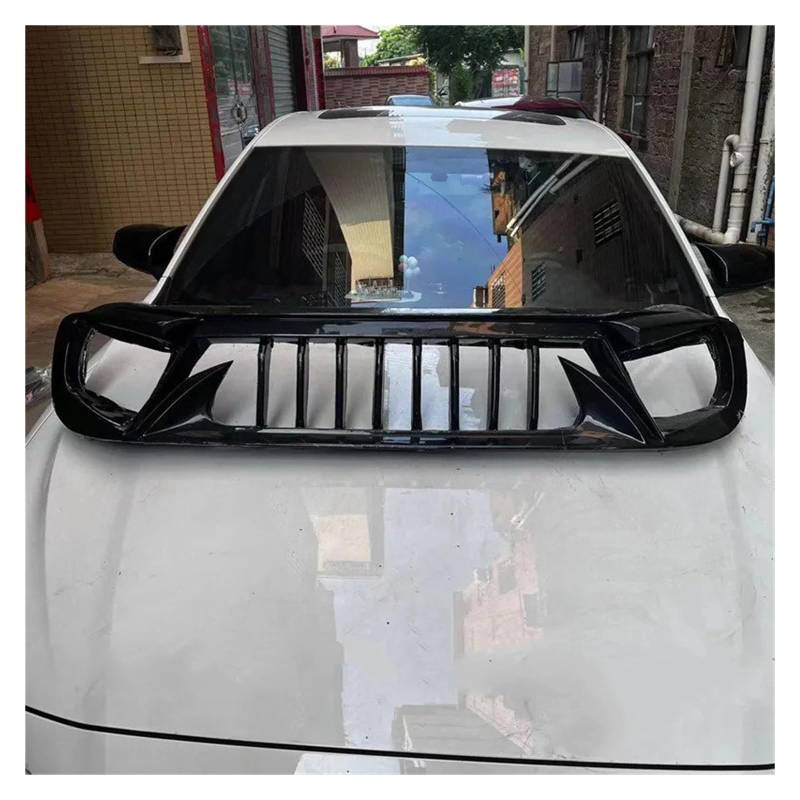 Auto Kühlergrill Front Kühlergrille Für Jeep Für Renegade 2016 2017 2018 2019 2020 2021 2022 2023 Renngrills Mattschwarzer Carbon-ABS-Kunststoffgrill Lufteinlass Styling Tuningteile(16-18Bright black) von MALTAY