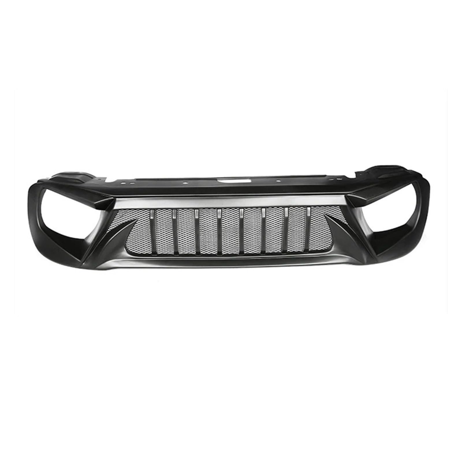 Auto Kühlergrill Front Kühlergrille Für Jeep Für Renegade 2016 2017 2018 Racing Grills Matt Schwarz Carbon Grille Lufteinlass Styling Außen Tuning Zubehör Teile(19 20 Matt) von MALTAY