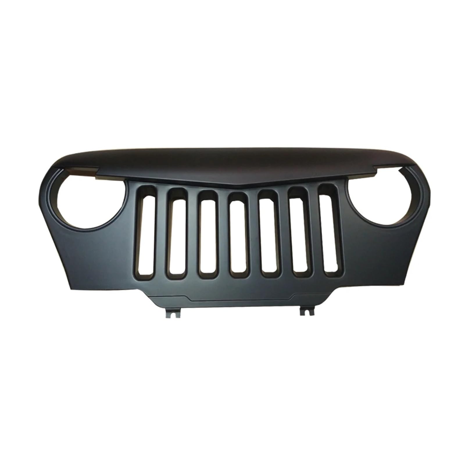 Auto Kühlergrill Front Kühlergrille Für Jeep Für Wrangler Für TJ 1997 98 99 00 01 02 03 04 05 2006 J187 Kühlergrillschutz Schwarz Wütend Mesh Grill Ersatz ABS Material Auto Kühlergrill Front Kühlergrille Für Jeep Für Wrangler Für TJ 1997 98 99 00 01 02 03 04 05 2006 J187 Kühlergrillschutz Schwarz Wütend Mesh Grill Ersatz ABS Material von MALTAY