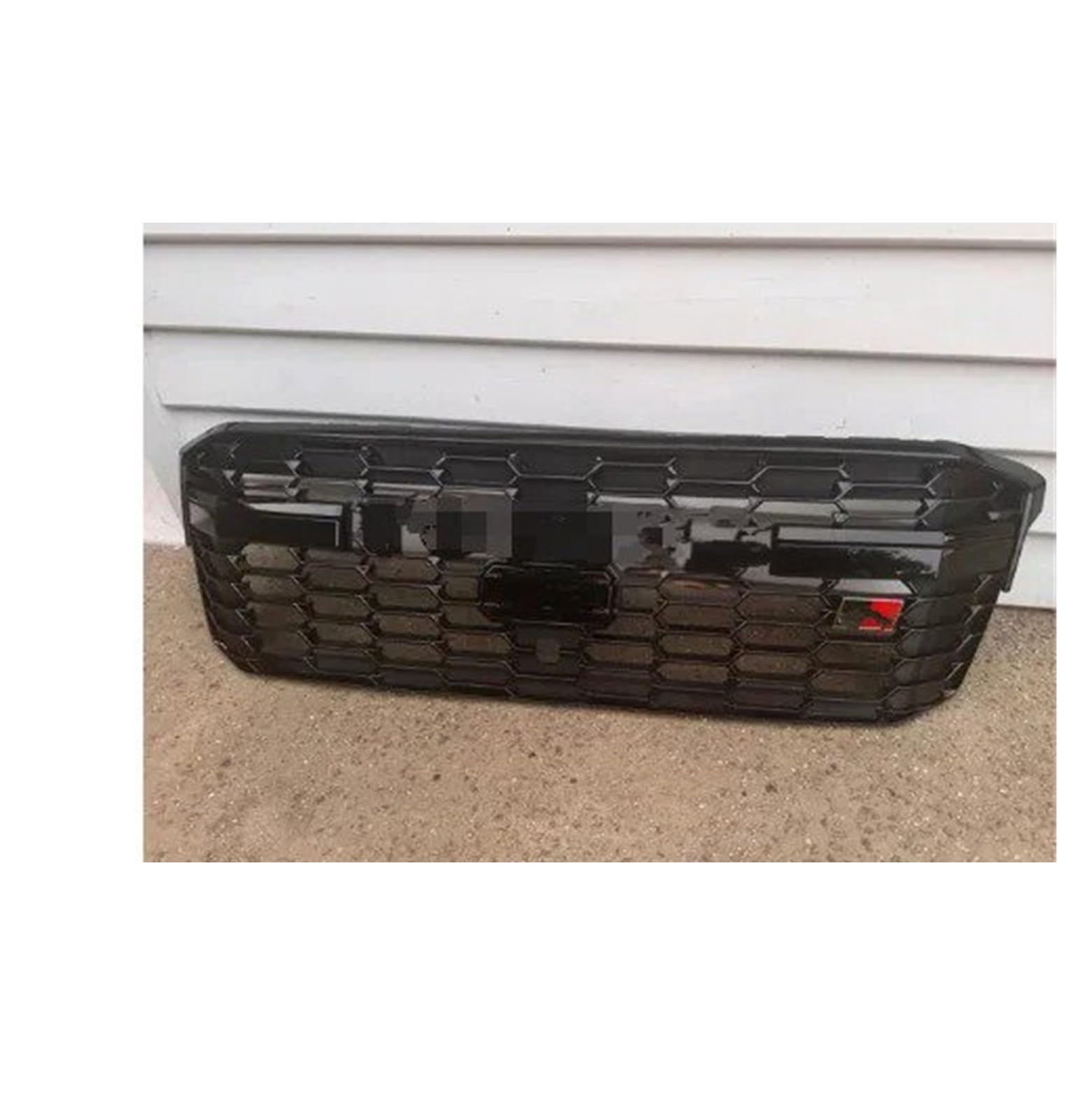 Auto Kühlergrill Front Kühlergrille Für Land Für Cruiser Für Racing Grill 300 LC300 2018 2019 2020 2021 2022 Front Stoßstange Abdeckung Grills Mesh Kühlergrill(All Black) von MALTAY