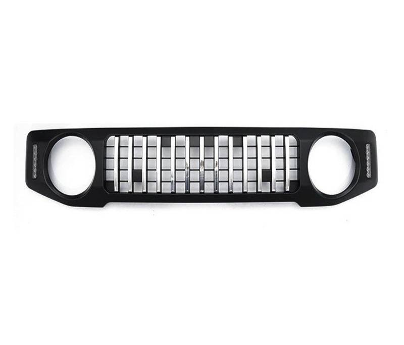 Auto Kühlergrill Front Kühlergrille Für Suzuki Für Jimny JB64 JB74 2019 2020 2021 2022 2023 2024 Auto Vorderen Stoßfänger Grills Honeycomb Mesh Kühlergrill Abdeckung(E-Style) von MALTAY