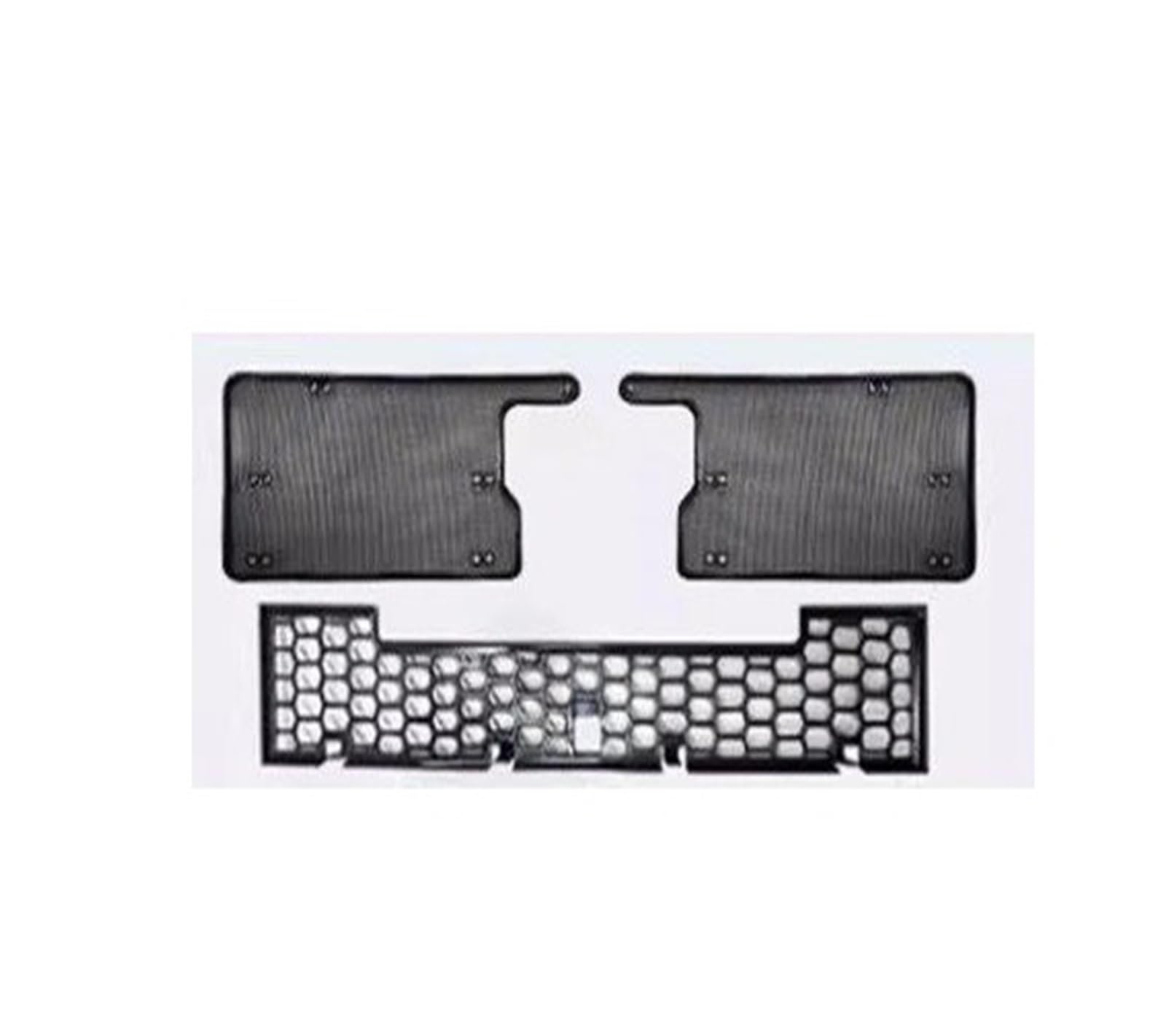 Auto Kühlergrill Front Kühlergrille Für Toyota Für Land Für Cruiser 250 Für Prado LC250 2024 + Auto Stil Zubehör Kühlergrill Screening Anti Net Mesh Abdeckung Staub(Style B) von MALTAY