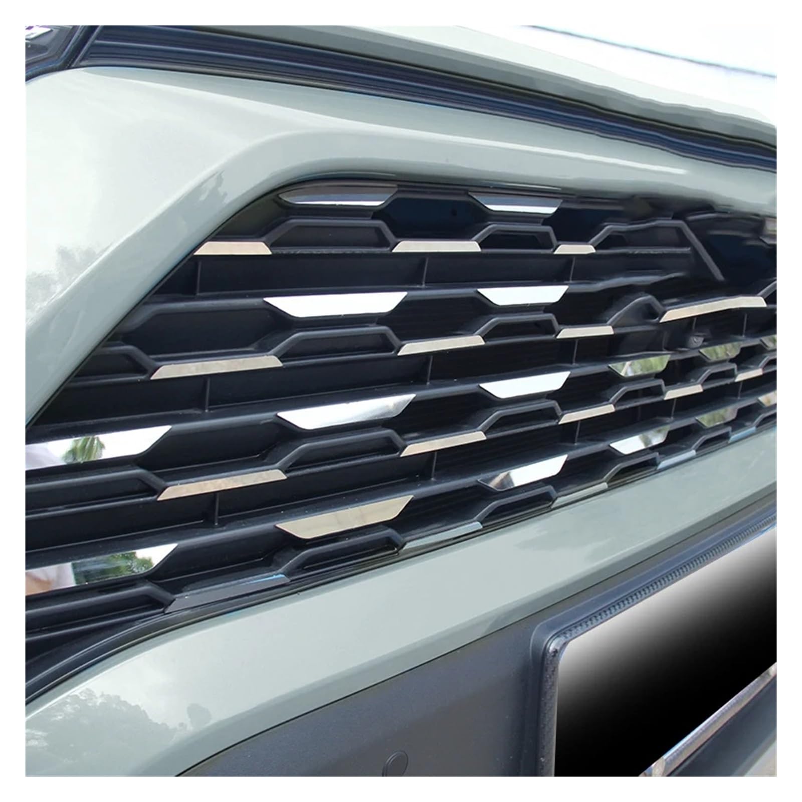 Auto Kühlergrill Front Kühlergrille Für Toyota Für Rav 4 Für Rav4 2019 2020 2021 Auto-Styling 54PCS Edelstahl 3D Kühlergrill Aufkleber Trim Auto Kühlergrill Front Kühlergrille Für Toyota Für Rav 4 Für Rav4 2019 2020 2021 Auto-Styling 54PCS Edelstahl 3D Kühlergrill Aufkleber Trim von MALTAY