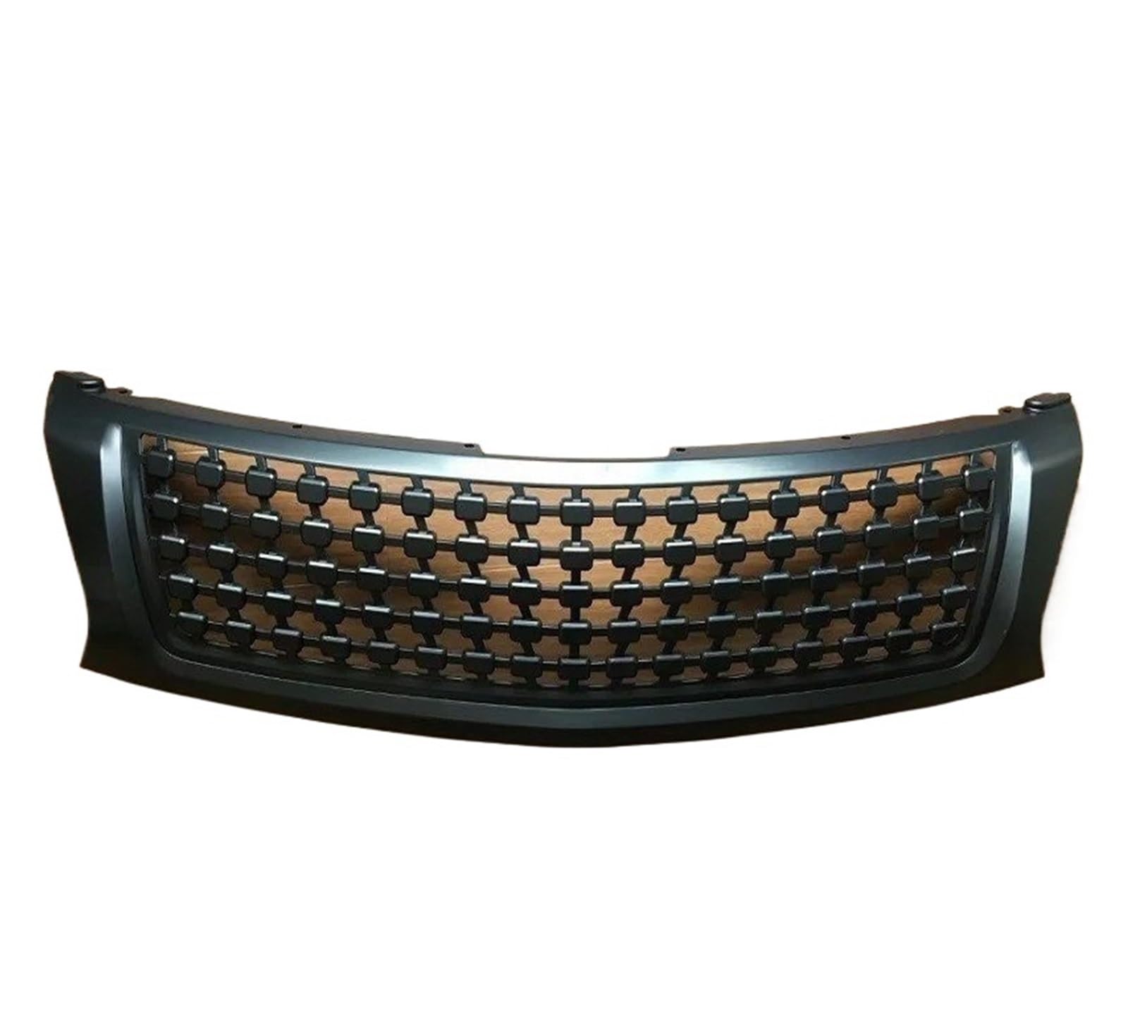 Auto Kühlergrill Front Kühlergrille Für Triton L200 2015 2016 2017 Kühlergrills Vorne Racing Grills Grille ABs Front Stoßstange Maske Auto Styling Auto Zubehör(Schwarz) von MALTAY