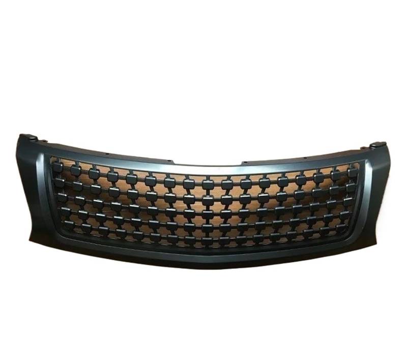 Auto Kühlergrill Front Kühlergrille Für Triton L200 2015 2016 2017 Kühlergrills Vorne Racing Grills Grille ABs Front Stoßstange Maske Auto Styling Auto Zubehör(Schwarz) von MALTAY
