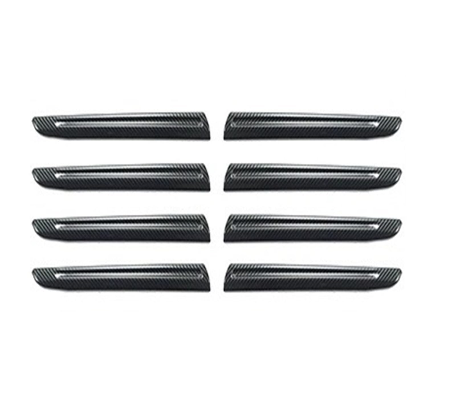 Auto Kühlergrill Front Kühlergrille Kühlergrill-Dekoration Chrom-Kit Außen-Upgrade-Zubehör Edelstahl Für Toyota Für Land Für Cruiser 300 LC300 2021 2022 2023 2024(Fiber Pattern) von MALTAY
