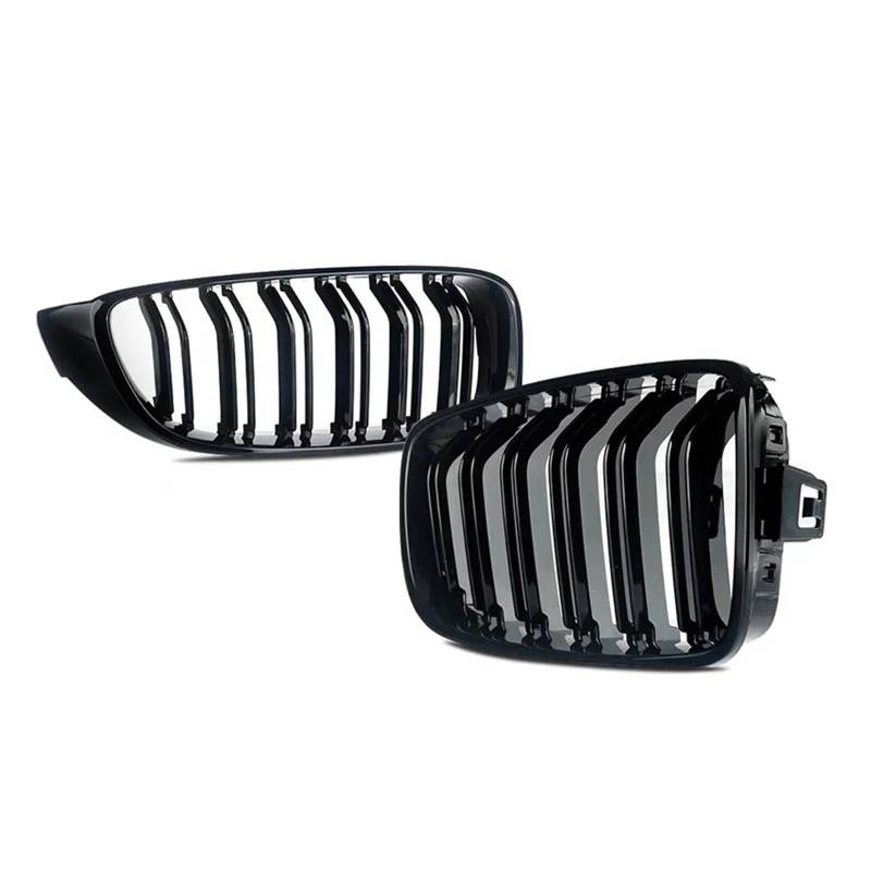 Auto Kühlergrill Front Kühlergrille Niere Kühlergrill Doppel Lamellen Für 4 Serie F32 F33 F36 F82 F83 420i 428i 430i 435i 440i 418d Für M4 Stil 2013-2020(Style A) von MALTAY