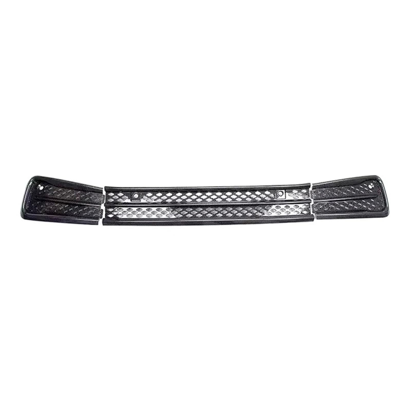 Auto Kühlergrill Front Kühlergrille Racing Grille Für VW Für ID3 2017 2018 2019 2020 Jahr Carbon Schwarz Front Stoßstange Grill Körper Ornament Vents Kit Spoiler(Kohlefaser-Optik) von MALTAY