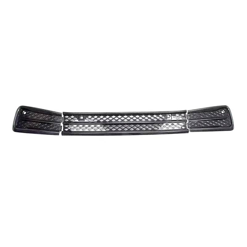 Auto Kühlergrill Front Kühlergrille Racing Grille Für VW Für ID3 2017 2018 2019 2020 Jahr Carbon Schwarz Front Stoßstange Grill Körper Ornament Vents Kit Spoiler(Kohlefaser-Optik) von MALTAY