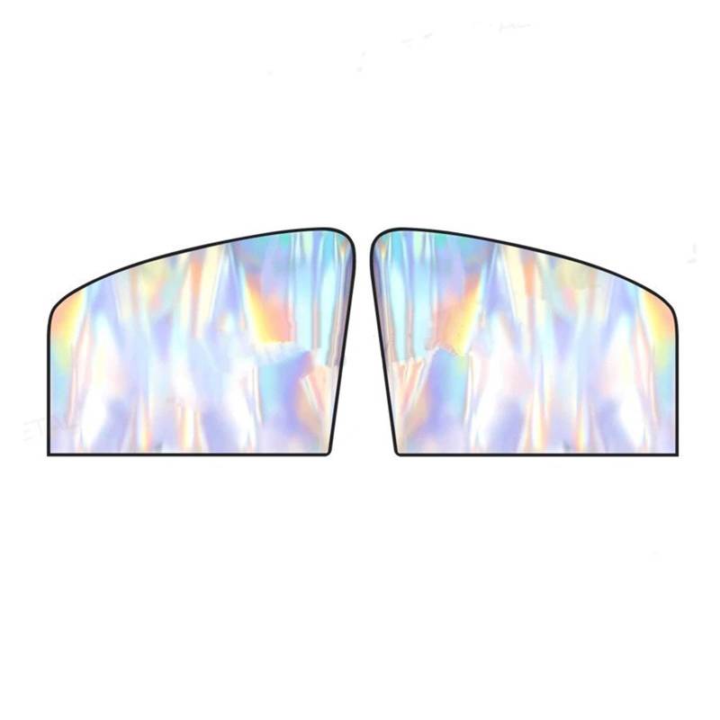 Autofenster Sonnenschutz 2Pcs Auto Sonnenschutz Auto Seitenfenster Sonnenschutz Magnetische Vorhänge Sommer Sonnenschutz UV-Blockierung Auto Provacy Vorhänge Sonnenschutz(Front 2Pcs) von MALTAY