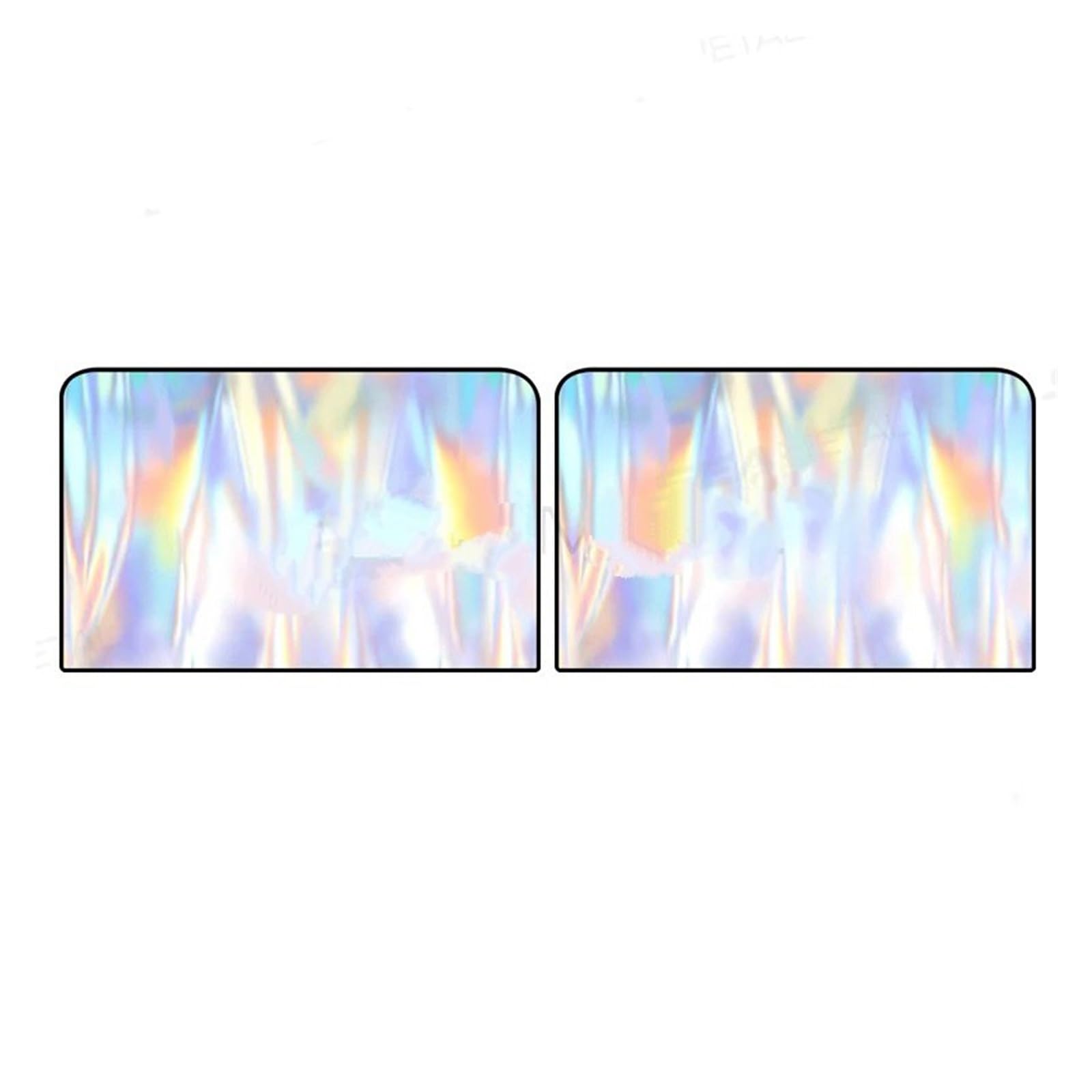 Autofenster Sonnenschutz 2Pcs Auto Sonnenschutz Auto Seitenfenster Sonnenschutz Magnetische Vorhänge Sommer Sonnenschutz UV-Blockierung Auto Provacy Vorhänge Sonnenschutz(Rear 2Pcs) von MALTAY