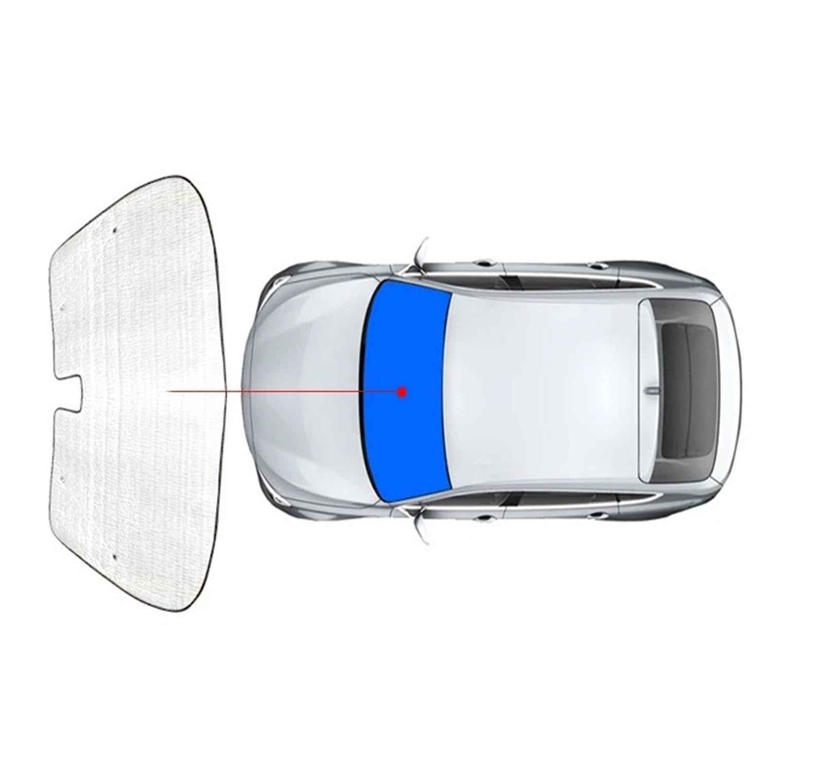 Autofenster Sonnenschutz Für Cayenne 92A 9Y0 2011-2025 Auto-Sonnenschutz UV-Schutzabdeckung Seitenfenstervorhang Sonnenschutzvisier Windschutzscheibenzubehör Sonnenschutz(Front 18-25) von MALTAY