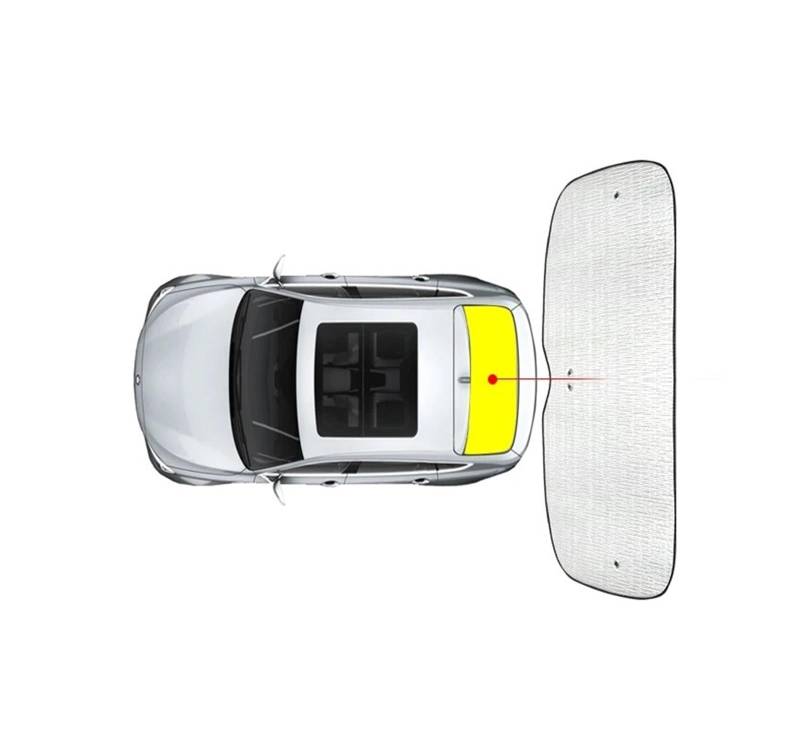 Autofenster Sonnenschutz Für Cayenne 92A 9Y0 2011-2025 Auto-Sonnenschutz UV-Schutzabdeckung Seitenfenstervorhang Sonnenschutzvisier Windschutzscheibenzubehör Sonnenschutz(Rear 11-17) von MALTAY