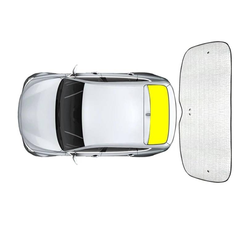 Autofenster Sonnenschutz Für Chery Für Omoda 5 Für C5 Für FX 2022-2025 Autosonnenschutz UV-Schutz Seitenfenster Vorhang Sonnenschutzvisier Frontscheibenzubehör Sonnenschutz(1pcS Rear) von MALTAY
