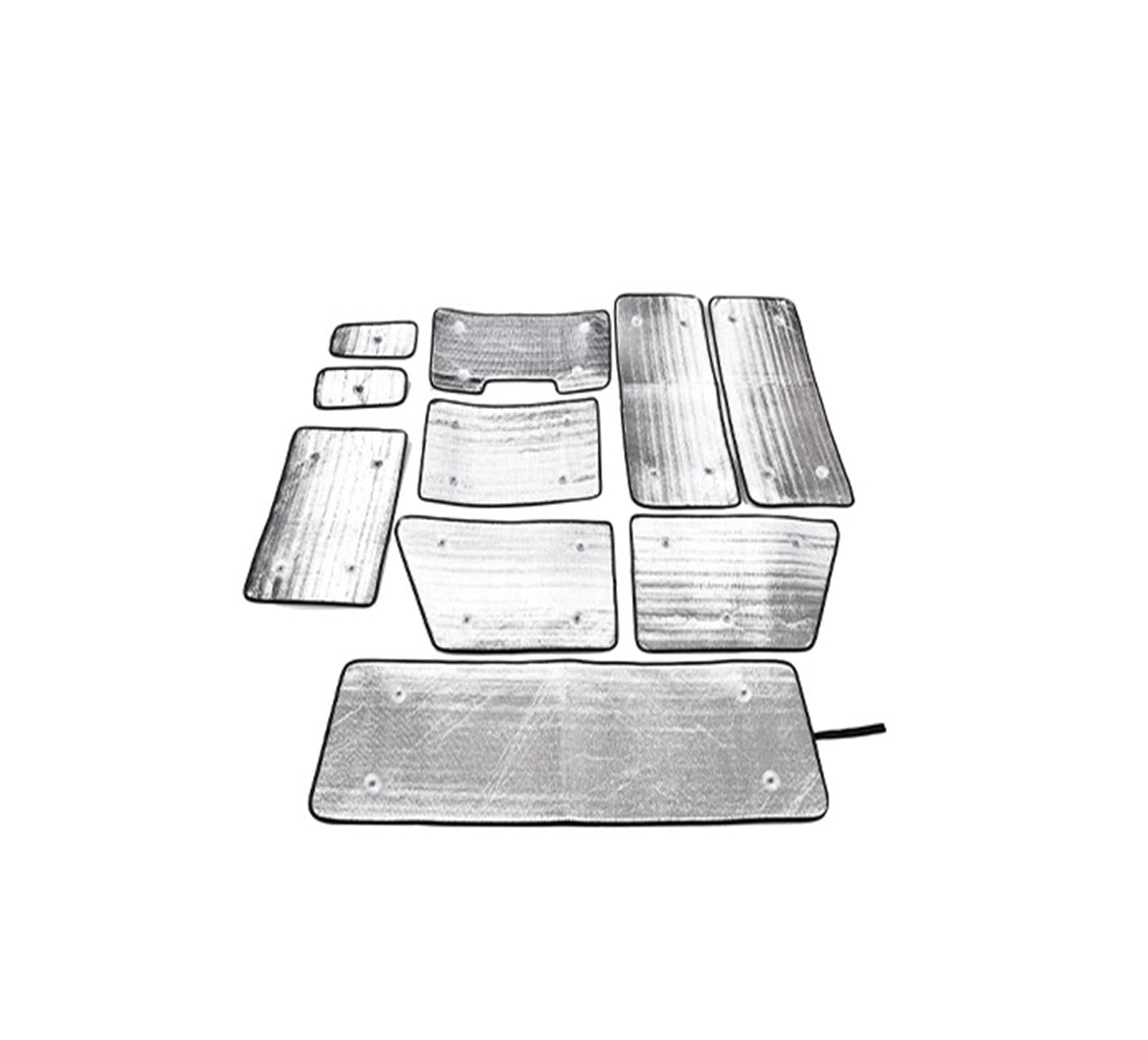 Autofenster Sonnenschutz Für Land Für Rover Für Defender 110 130 2004-2022 Auto-Frontscheibenabdeckung Vollfensterglas Sonnenschutz Sonnenschirm Sonnenschutz(2004-2018) von MALTAY