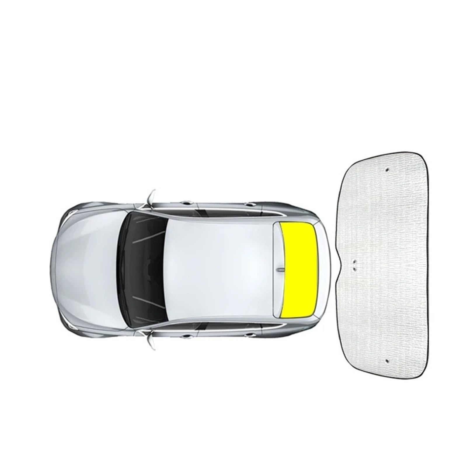 Autofenster Sonnenschutz Für Subaru Für Forester SJ SK 2013-2025 Auto-Sonnenschutz UV-Schutzabdeckung Fenstervorhang Sonnenschutzvisier Windschutzscheibe Autozubehör Sonnenschutz(1pcs Rear 19-25) von MALTAY