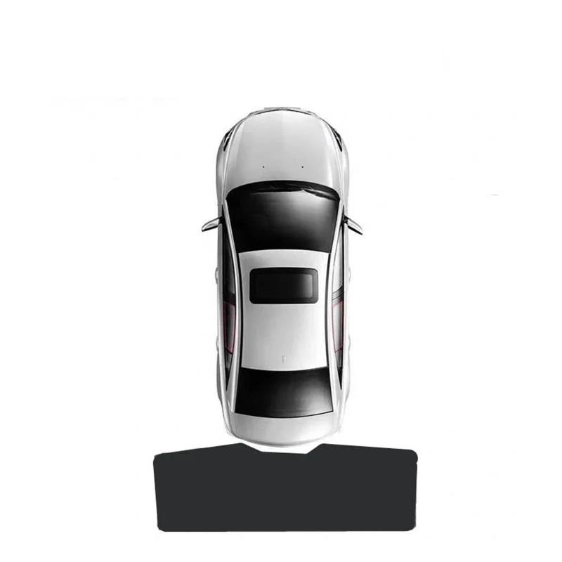 Autofenster Sonnenschutz Für Tesla Für Modell 3 2018 2019 2020 2021 2022 2023 2024 Schutzschild Anti-Sonnenschutz Visier Windschutzscheibenabdeckung Magnetischer Sonnenschirm Sonnenschutz(Back Sunshad von MALTAY