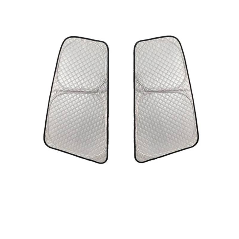 Autofenster Sonnenschutz Für Tesla Für Modell Y 2024 Sonnenschutz Windschutzscheibenabdeckung Seitenfenster Rollo Beschattung Camping Privatsphäre Verdickter Schatten Sonnenschutz(2PCS Rear Side) von MALTAY