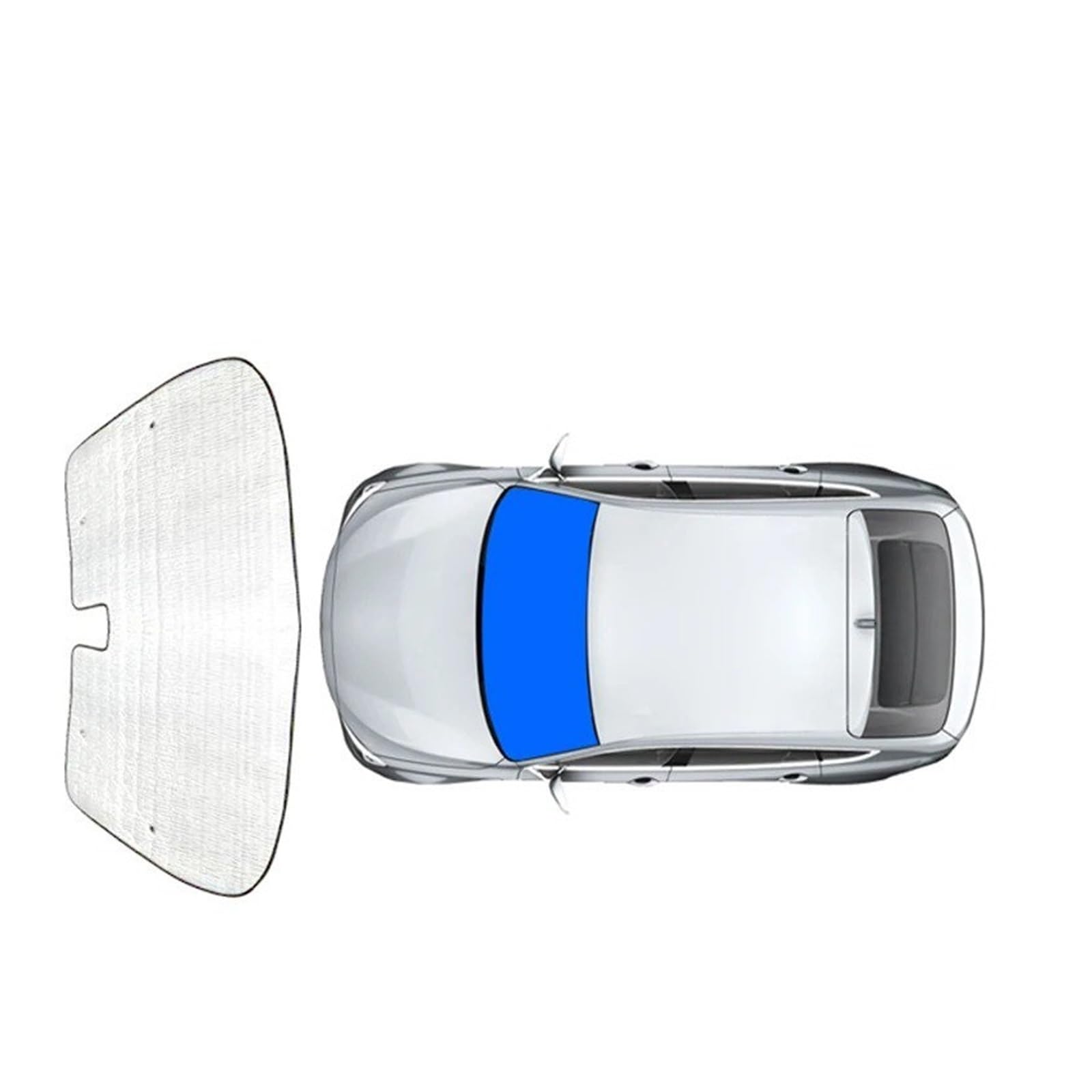 Autofenster Sonnenschutz Für Volvo Für XC90 2010-2025 Auto-Sonnenschutz UV-Schutzabdeckung Fenstervorhang Sonnenschutzvisier Windschutzscheibe Internes Autozubehör Sonnenschutz(1pcs Front 10-14) von MALTAY