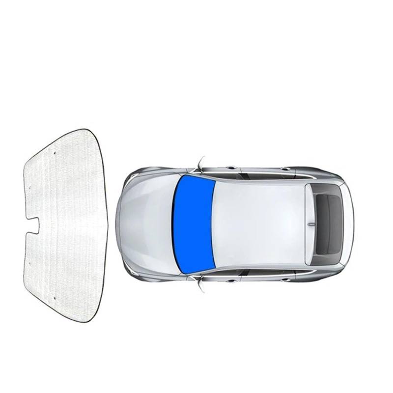Autofenster Sonnenschutz Für Volvo Für XC90 2010-2025 Auto-Sonnenschutz UV-Schutzabdeckung Fenstervorhang Sonnenschutzvisier Windschutzscheibe Internes Autozubehör Sonnenschutz(1pcs Front 10-14) von MALTAY