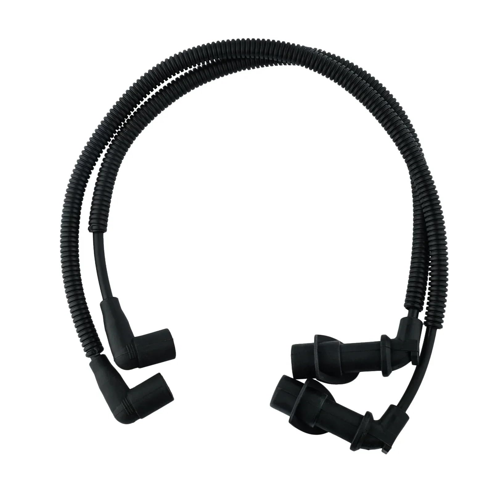 Zündeinheit 2 Stück Zündspule Zündkerzenstecker Und Kabel Für Polaris Für RZR Für Sportsman 800 Für Ranger Für Crew 700 4012439 4010909 4011059 4011060 4011365 Zündspule von MALTAY