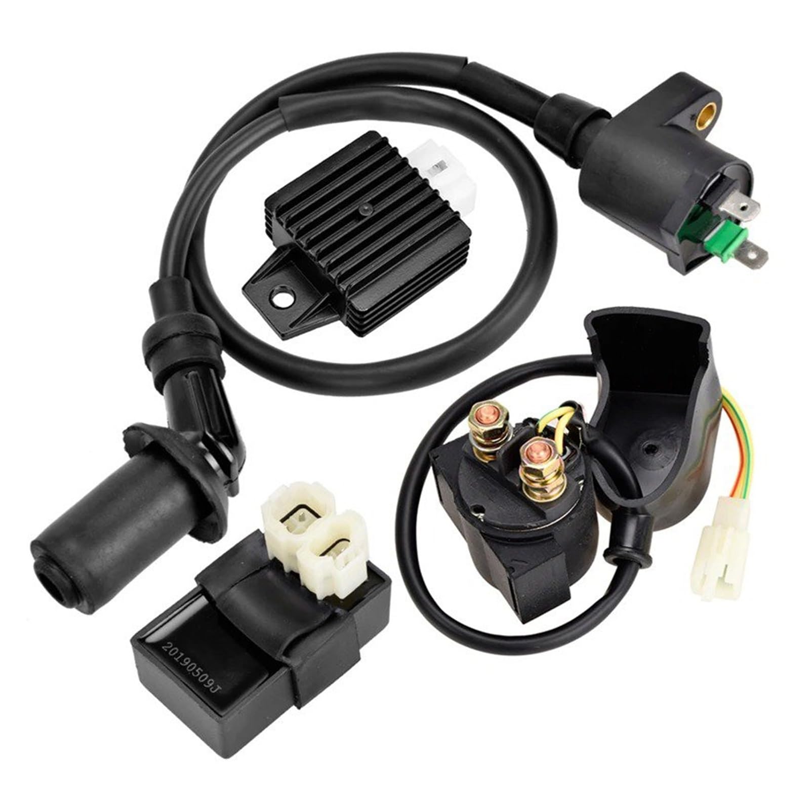 Zündeinheit AC CDI Zündspule Relais Spannung Regler Für Tomberlin Für Crossfire 150R Für Spiderbox 150cc Gehen Für Karts Für Teile GY6 150cc Zündspule Zündeinheit AC CDI Zündspule Relais Spannung Regler Für Tomberlin Für Crossfire 150R Für Spiderbox 150cc Gehen Für Karts Für Teile GY6 150cc Zündspule von MALTAY