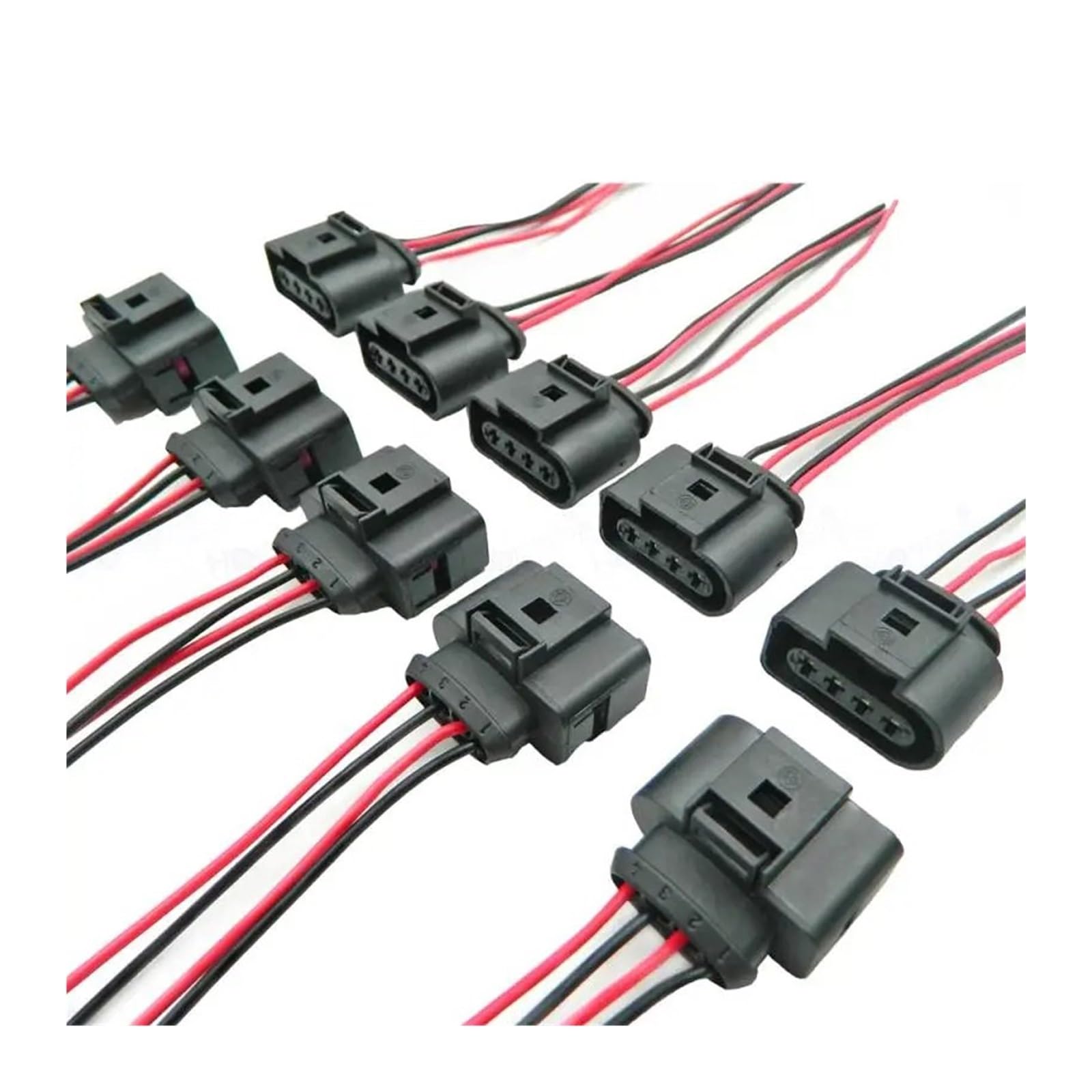 Zündeinheit Zündspule Anschlüsse Reparatur Kabelbaum Stecker Für A3 Für A4 Für A5 Für A6 Für A8 Für TT 1J0973724 4B0973724 Zündspule(10 PCS) von MALTAY