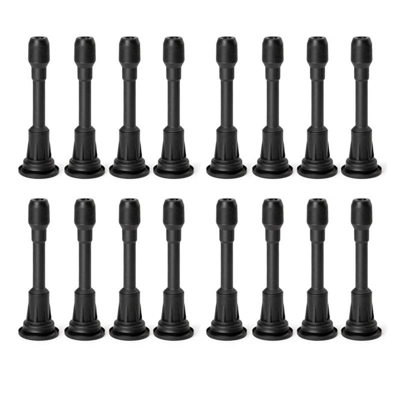 Zündeinheit Zündspulenkappen Zündkerzenstecker 22448JA00A UF549 Für Nissan Für Hub Für Juke Für Micra Für Note Für Qashqai Für Tiida Für Salón Für X-Trail Zündspule(16PCS) von MALTAY