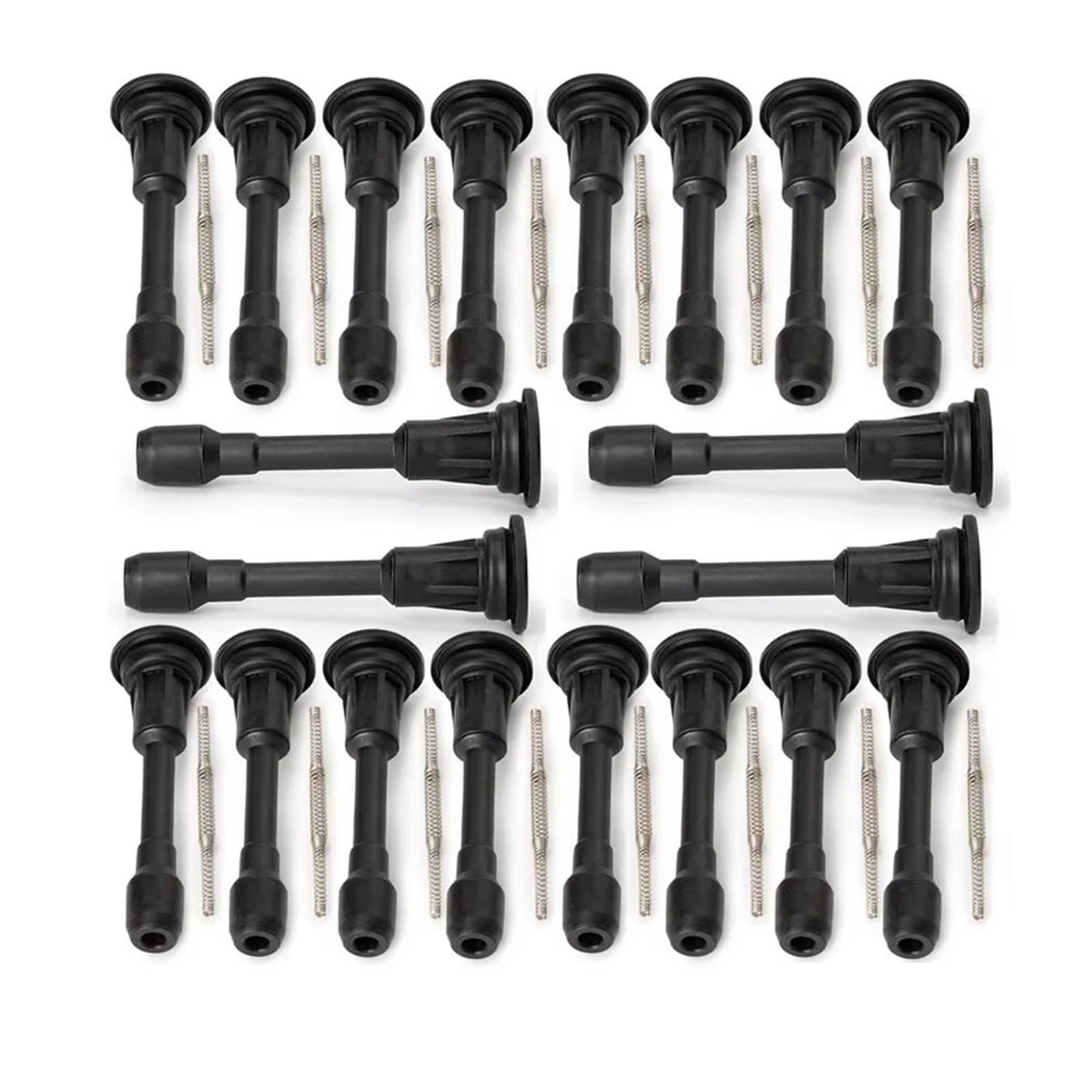 Zündeinheit Zündspulenkappen Zündkerzenstecker 22448JA00A UF549 Für Nissan Für Hub Für Juke Für Micra Für Note Für Qashqai Für Tiida Für Salón Für X-Trail Zündspule(20PCS) von MALTAY