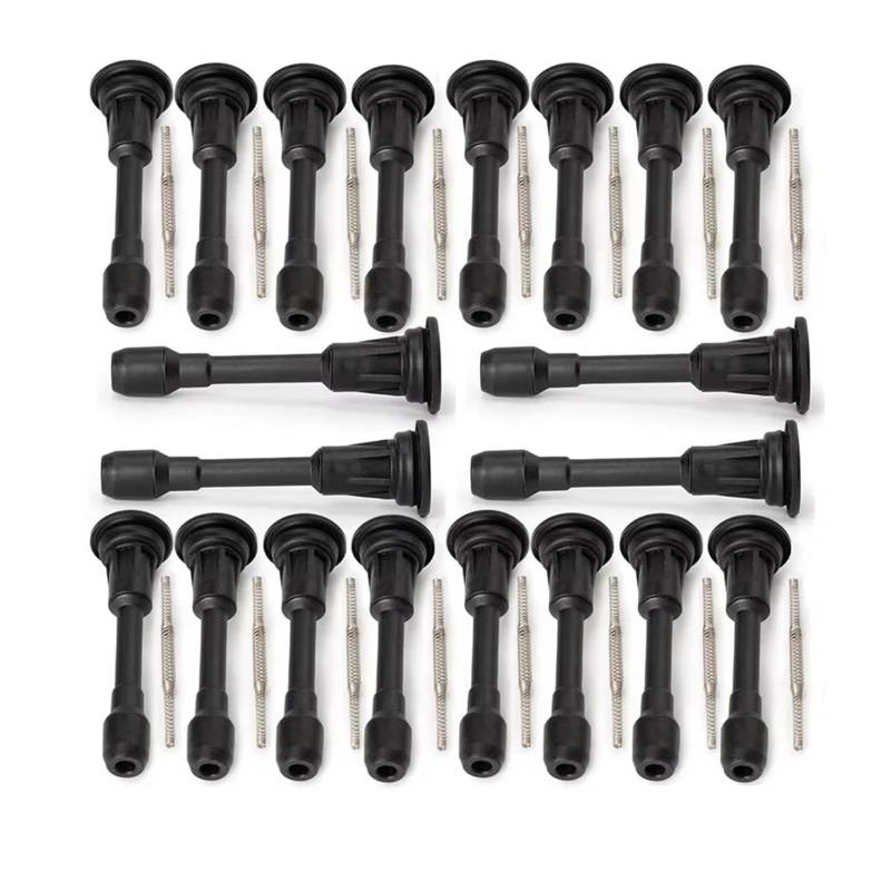 Zündeinheit Zündspulenkappen Zündkerzenstecker 22448JA00A UF549 Für Nissan Für Hub Für Juke Für Micra Für Note Für Qashqai Für Tiida Für Salón Für X-Trail Zündspule(20PCS) von MALTAY