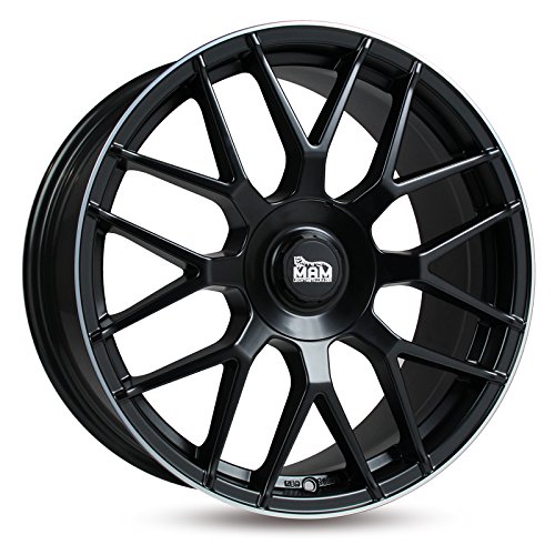 MAM Felgen GT.1 8,5Jx20 5/112 ET45 66,6 MBLP, MAMGT1, MATT BLACK LIP POLISH, 8,5X20 von MAM Felgen