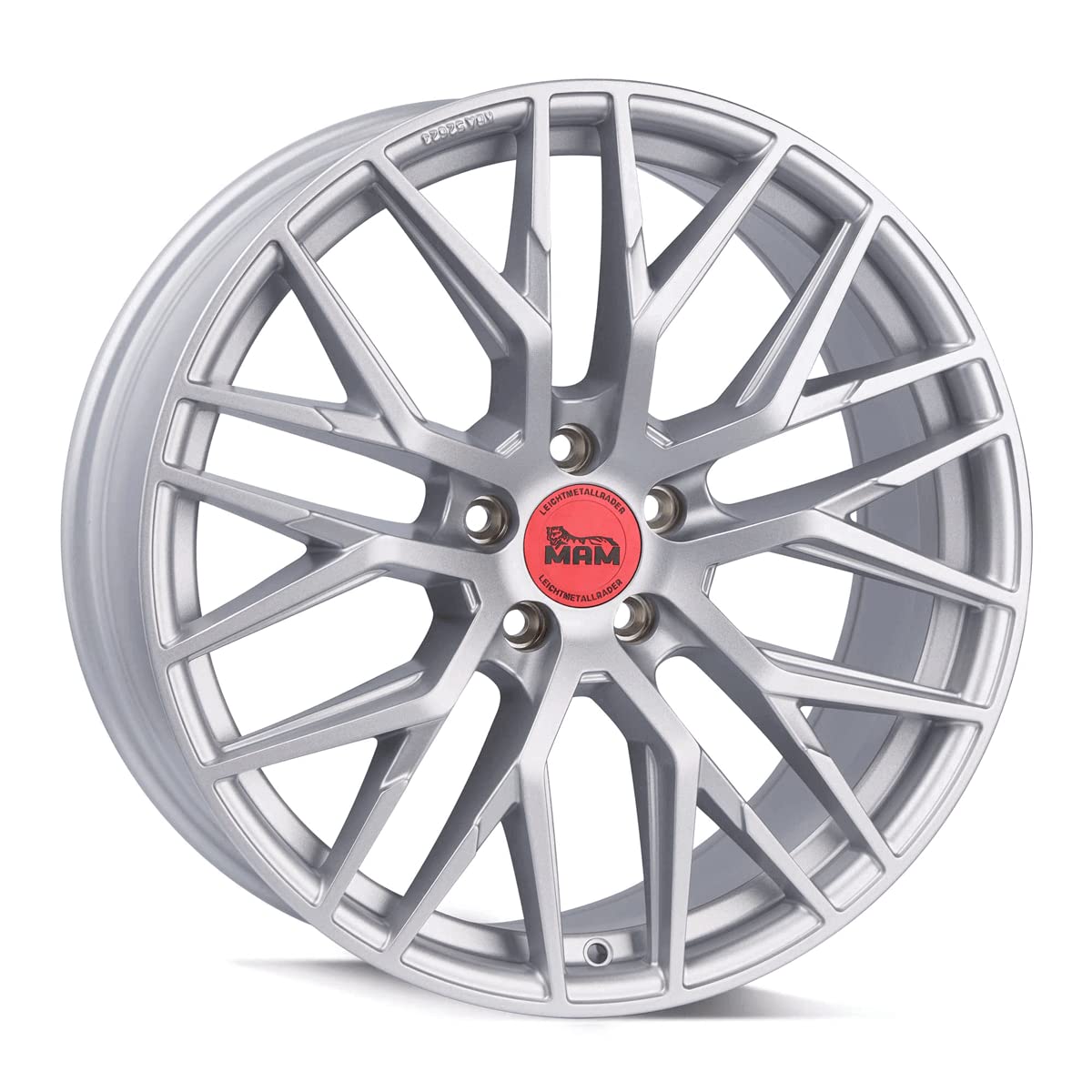 MAM Felgen RS4 8,5Jx19 5/108 ET45 72,6 MATT SILVER PAINTED von MAM