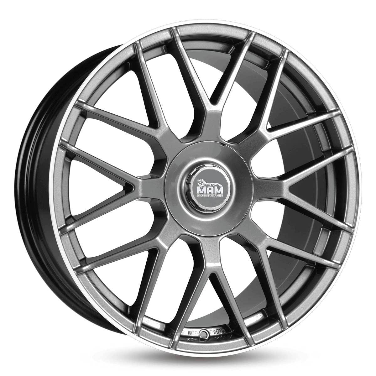 MAM GT1 19 Zoll Alufelge 9,5J 5/112 ET30 66,6 PALLADIUM LIP POLISH MAM GT1 19 Zoll Alufelge 9,5J 5/112 ET30 66,6 PALLADIUM LIP POLISH von MAM Felgen