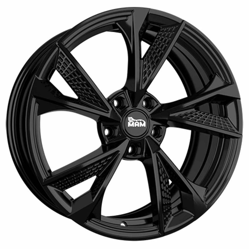 MAM MAM RS6 black painted 8.5Jx19 5x112 ET45 von MAM