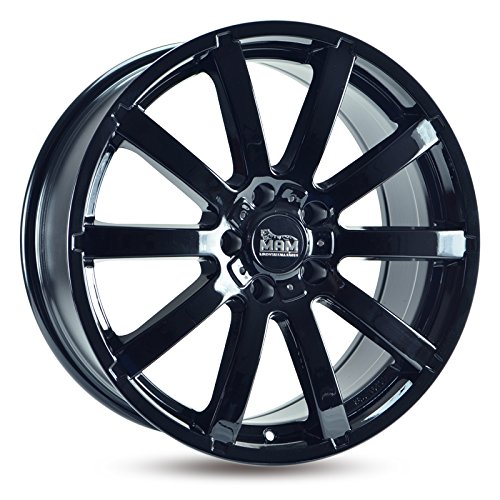 W3-7JX16 4/108 ET20 65,1 BLACK PAINTED von MAM