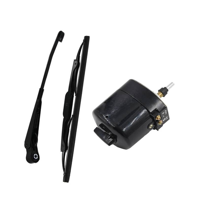 12V Universal Scheibenwischermotor Mit Für Und Wischerblatt Für Fischerboote Und Wohnwagen 01287358 7731000001 0390506510 Scheibenwischer Motor(Wiper and Motor) von MAMEFVBB