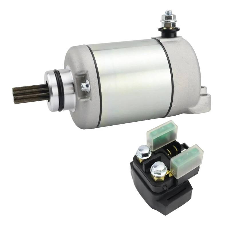 Anlasser Starter 2 STÜCKE Für YZF-R6 Für YZF R6 2006 2007 2008 2009-2016 OEM: 2C0-81890-00-00 2C0-81940-00 Anlasser Und Relais Set Motorrad Anlasser Elektrisch von MAMEFVBB