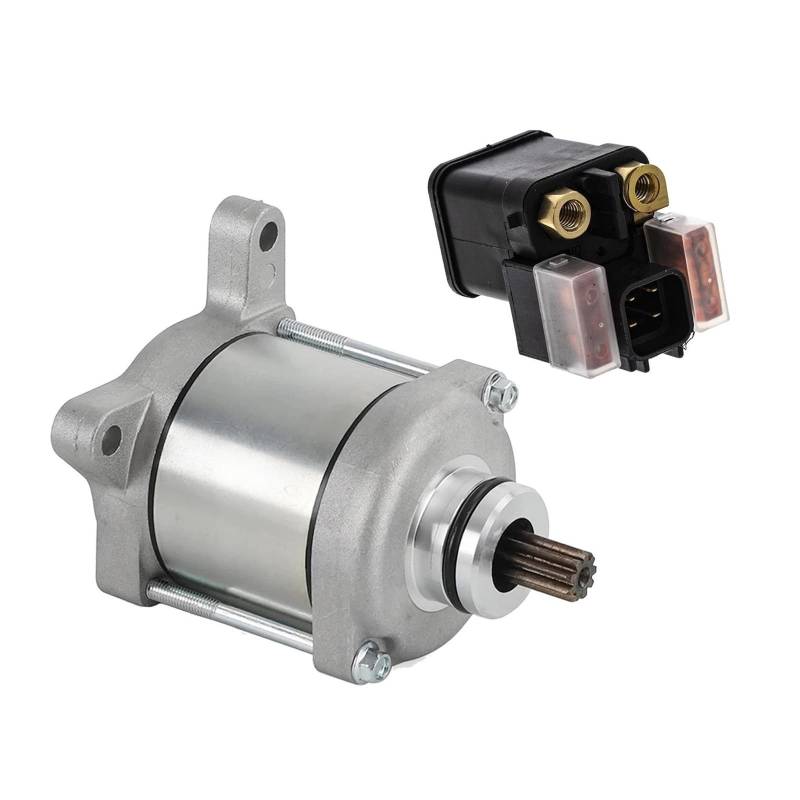 Anlasser Starter Für CRF450R Für CRF450RX 2019-2023 31200-MKE-A71 35851-MKE-A11 Starter Motor Und Magnet Relais Motos Motor Teile Anlasser Elektrisch von MAMEFVBB