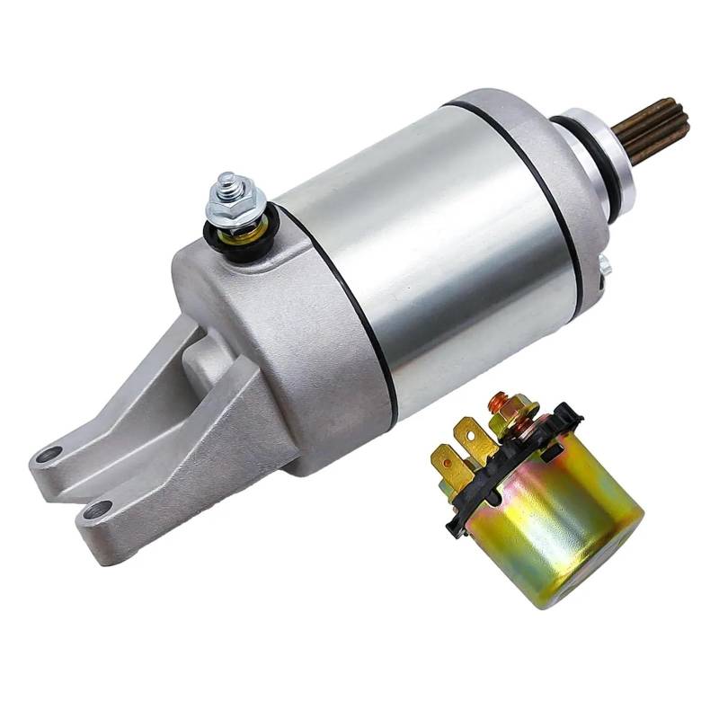 Anlasser Starter Für Kawasaki Für KVF 360 Für Prairie 2003-2008 21163-1328 Motorrad Starter Set SMU0278 Starter Motor Mit Relais Ersatz Anlasser Elektrisch von MAMEFVBB