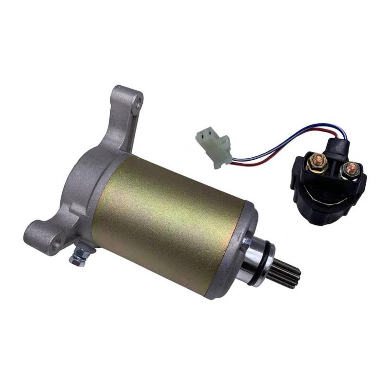 Anlasser Starter Für Krieger 350 Für YFM350 1987-1996 1997 1998 1999 2000 2001 2002 2003 2004 Anlasser 18756 1UY-81800-51-00 9T Anlasser Elektrisch von MAMEFVBB