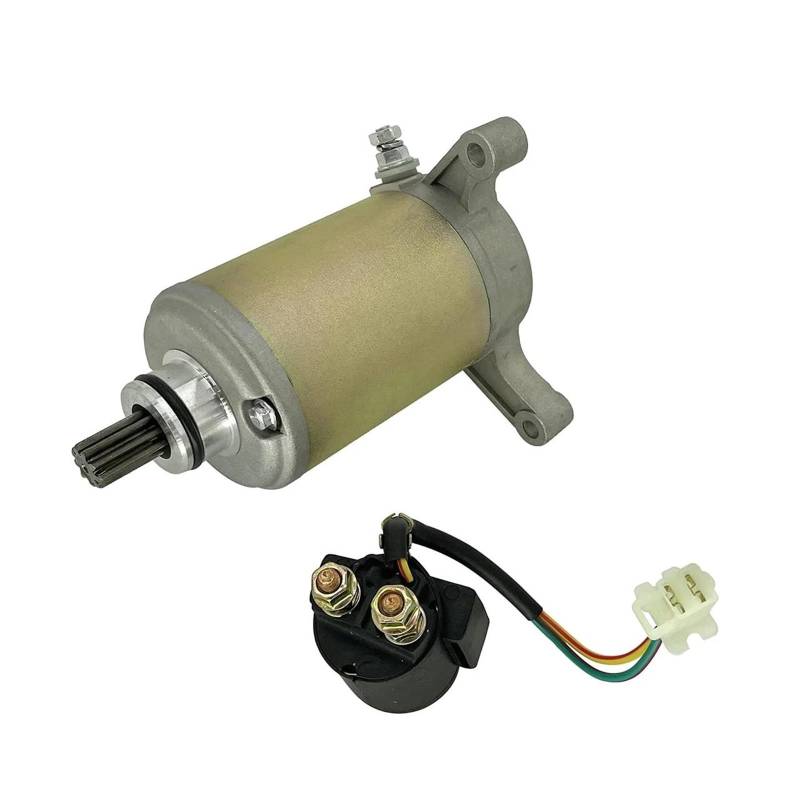 Anlasser Starter Für Krieger 350 Für YFM350X 1987-1997 1998 1999 2000 2001 2002 2003 2004 1YW-81800-50 18756 Starter Motor Magnet Relais Anlasser Elektrisch von MAMEFVBB