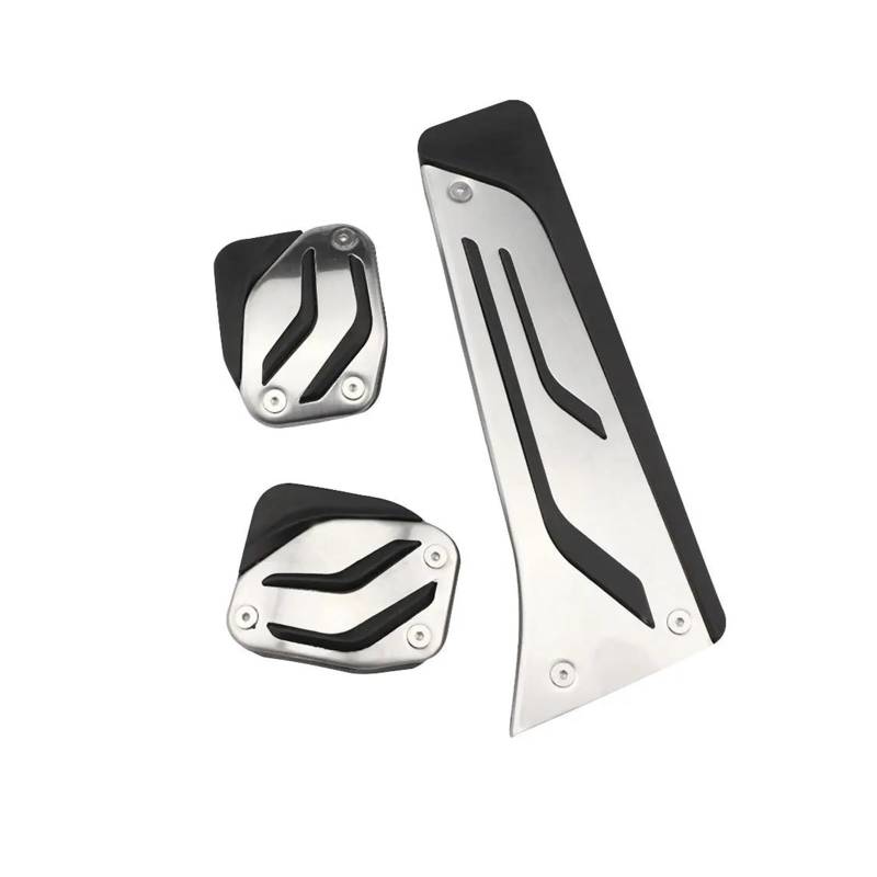Auto-Pedal-Abdeckung Für 1 2 3 4Series Für M3 Für M4 Für E87 Für E90 F20 F21 F30 Autopedale Fußstütze Bremsbeschleuniger Kraftstoffpedalauflageabdeckung Bremse Pedalkappen(3piece MT) von MAMEFVBB