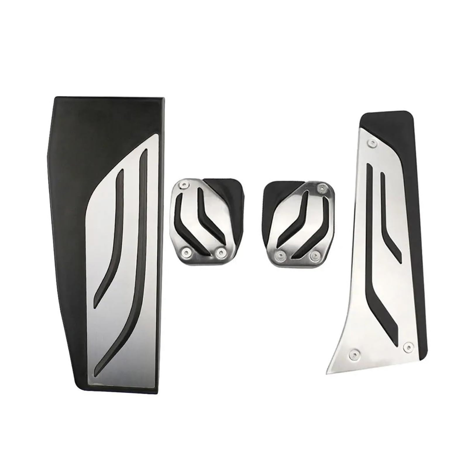 Auto-Pedal-Abdeckung Für 1 2 3 4Series Für M3 Für M4 Für E87 Für E90 F20 F21 F30 Autopedale Fußstütze Bremsbeschleuniger Kraftstoffpedalauflageabdeckung Bremse Pedalkappen(MT with Rest) von MAMEFVBB